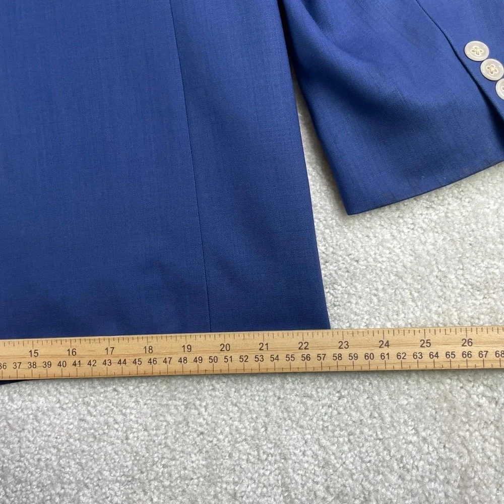 Jack Victor Resort Bocawood SPJ Men's Wool Blazer‎ Blue Size 40 R